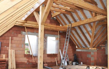 Rhyd Y Foel attic trusses
